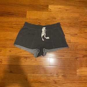 Aerie gray sweat shorts
